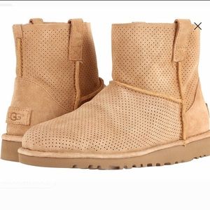 Ugg Unlined Mini Perf Boots